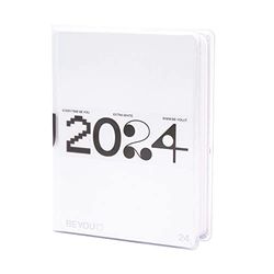 BEYOU 23/24 dagboek extra wit Easy