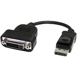 StarTech.com Adaptador DisplayPort a DVI - Conversor Activo de Vídeo DisplayPort a DVI-D de 1080p - Cable Adaptador Tipo Dongle DP 1.2 a DVI - Adaptador DP a DVI - Conector DP con Pestillos (DP2DVIS)