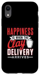Clay Delivery Pottery Design For A Potter Case for iPhone XR