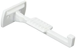 ABUS Sécurité pour tiroirs Lenny Sécurité pour portes, armoires et tiroirs - montage simple - 3 pièces - blanc - 73161