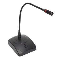 Bedrade Desktopmicrofoon, Omnidirectionele Condensatormicrofoon, 360 Verstelbare Zwanenhals, met XLR Tot 6,35 Mm Kabel, voor Conferentie-/webspraak-/uitzendopnames, Enz.