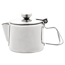 Olympia P964 Concorde dzbanek do herbaty ze stali nierdzewnej 290 ml 295 ml zaparzacz, srebrny