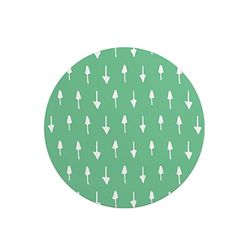 Questo Casa, Round Digital Printed Mouse Pad, Non-Slip Base, for Office and Home, Diameter:22cm