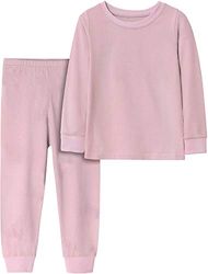 CM-Kid Unisex barn, Pigiami Per Bambini pyjamas-set, Rosa chiaro, 8 år