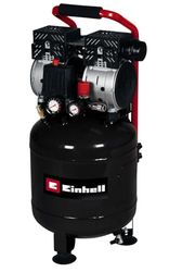 Einhell Compresor TE-AC 24 Silent (compresor silencioso con 750 W, máx. 8 bar, motor exento de aceite y servicio, depósito de 24 l, manómetro y acoplamiento rápido, válvula de seguridad)