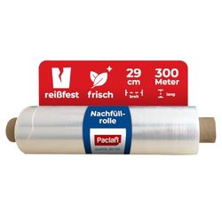 Paclan, Rouleau de film étirable économique 300 m x 29 cm Transparent 300 m