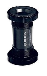 ELVEDES BSA 100 mm fat cykel e-cykel vuxen unisex, svart, standard
