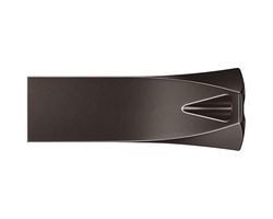 USB-stick, 64 GB, USB 3.1, compact design, hoge overdrachtssnelheid, kleur titanium grijs, ideaal voor draagbare opslag