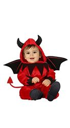 Fiestas GUiRCA Costume da Diavoletto per Bebè 18-24 Mesi