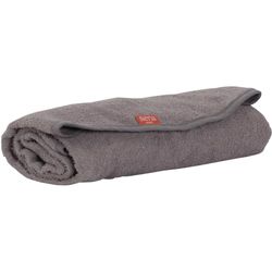 Siena Home Lifa - Coperta in spugna 100% cotone, colore: grigio, misura M, colore: Grigio