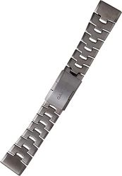 Cinturino Originale Garmin, 26mm, QuickFit, Titanio, Titanium Carbon Gray DLC