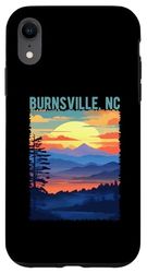 Burnsville NC USA Mountain Scenic Sunset Style Design Case for iPhone XR