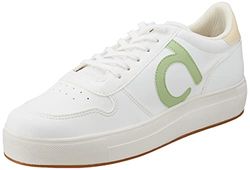 DUUO Unisex Fenix 055 låg-topp sneakers, Blanco, 10 UK, Vitt, 43 EU