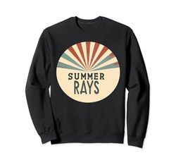 Bonitos rayos de verano en temporada navideña Sudadera