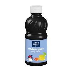 Lefranc Bourgeois – Stationery – Glossy Black Paint – 250 ml