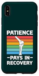 Knee Surgery Recovery Knee Surgery Clothes Knee Replacement Case for iPhone XS Max
