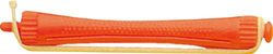 Fripac-Medis FPS4 - Bigodini per permanente, 12 pezzi, diametro: 10 mm, colore rosso