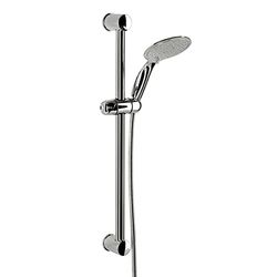 TATAY Miroir Coulissant Rail Kit de Douche, Chrome