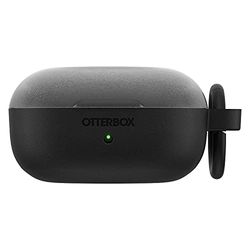 Otterbox Funda Hard Shell para Galaxy Buds Live/Galaxy Buds Pro/Galaxy Buds 2, Resistente a Caídas y Golpes, Protege contra Arañazos y Rasguños, Incluye Mosquetón, Negro/Transparente