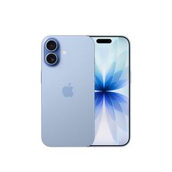 Apple iPhone 17 256 GB: 6.3-inch Display with ProMotion, A19 Chip, Center Stage Front Camera for Smarter Group Selfies, Improved Scratch Resistance, All-Day Battery Life; Mist Blue
