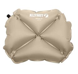 Klymit Poduszka X nadmuchiwana poduszka obozowa i podróżna, Coyote-Sand