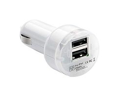 Sumex usb100 W Mobile Pro Pulse doppio caricatore USB 2,1 mA bianco