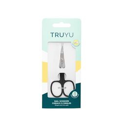 Curved Black Nail Scissors