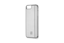 Moleskine Aluminium Hard Case for iPhone 6+/6s+/7+/8+ - Aluminium Hard Case for iPhone Plus Edition with XS Volant Journal for Notes - Colour Silver