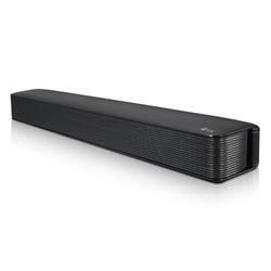 LG SQM1 - Soundbar, 40 W, All in One, Bluetooth 4.0, 2.0 Canali, Dolby Digital, Suono Bass Blast, Nero