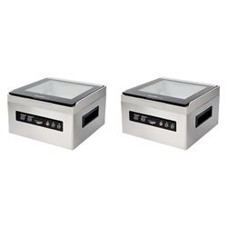 SousVideTools | IV3.0 Deep Chamber Vacuum Sealer | Sous Vide Cooking | 30 cm Bag Sealing Bar | Food Vacuum Machine | Domestic Use (Pack of 2)