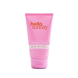 hello sunday | kroppsfuktighetskräm berikad med hyaluronsyra och aloe vera - solskyddsfaktor SPF 30, 50 ml
