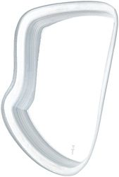 Mares Unisexs optiska flytande hud glasögon linser-transparent/CL, storlek 20 NG020DS