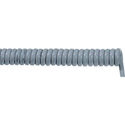 LappKabel LAPP 73220304 - Cable en espiral (LiF2Y11Y, 500 mm/2000 mm, 2 x 0,14 mm²), color gris