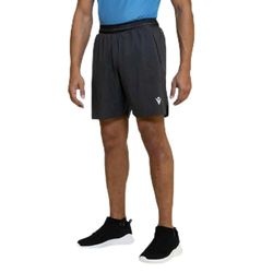 Macron Run Scd Ozzie Boston Micro Short Med Gry Mel Man, Pantaloncino Uomo, Grigio, L