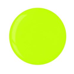 Cuccio Powder Polish - Dip Acrylic Nail Colour Dip System - 45g (1.6oz) Dipping Powder - Funky Neons Yellow