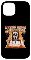 Radiologo Radiologia Rad Tech Radiografo Cranio anni '90 Custodia per iPhone 14