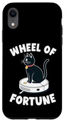 Wheel Of Fortune Cat Joke Robot Vacuum Cleaner Cat Case for iPhone XR