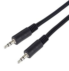 PremiumCord 5 m 3,5 mm M/M audiokabel 3,5 mm, zwart