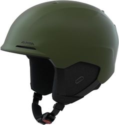 ALPINA BRIX Casco de esquí, Unisex-Adults, Olive Matt, 51-55
