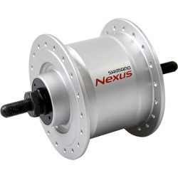 Shimano Buje Dinamo 100/36 Plata-DH-C3000 6V/2.4W Tuerca
