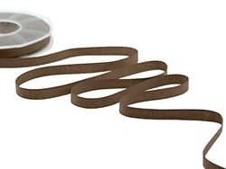Furlanis - Poly Cotone, Nastro In Policotone Opaco Per Confezioni Regalo, Decorazioni, Bomboniere - Cacao, 10 mm x 25 m