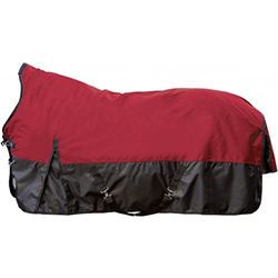 HKM Cleveland 3091 Couverture pour Cheval Rouge/Noir 155