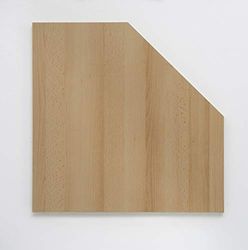 Möbelpartner 4160 Plaque d'angle en hêtre pour Meuble Env. 65 x 65 x 2,2 cm.