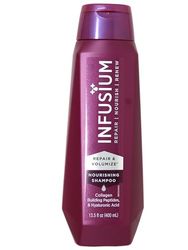 Infusium Repair and Renew Shampoo - Infused with Argan Oil and Keratin - Hair Care for Dry Hair - Moisturizing Shampoo for Women - 13.5 oz