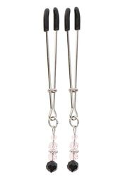 TABOOM Tweezers With Beads Silver