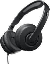 Skullcandy Cassette Junior Cascos On-Ear con Cable, con Limitación de Volumen, Micrófono, Compatibles con Dispositivos Bluetooth y Ordenadores - Negro