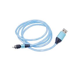 SIMONI RACING RCLC Kabel Ładowarka LED Niebieski z obrotem 360°