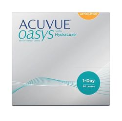 ACUVUE OASYS 1-Day for ASTIGMATISM con tecnología HydraLuxe - Lenti Giornaliere - protezione UV - 90 lenti