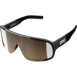 POC Aspire Gafas del Sol, Uranium Black/Clarity Trail/Partly Sunny Silver, One Size Unisex-Adult