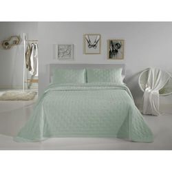 Pierre Cardin Sprei met stippen, blauw, voor bed van 180 cm (3 stuks)